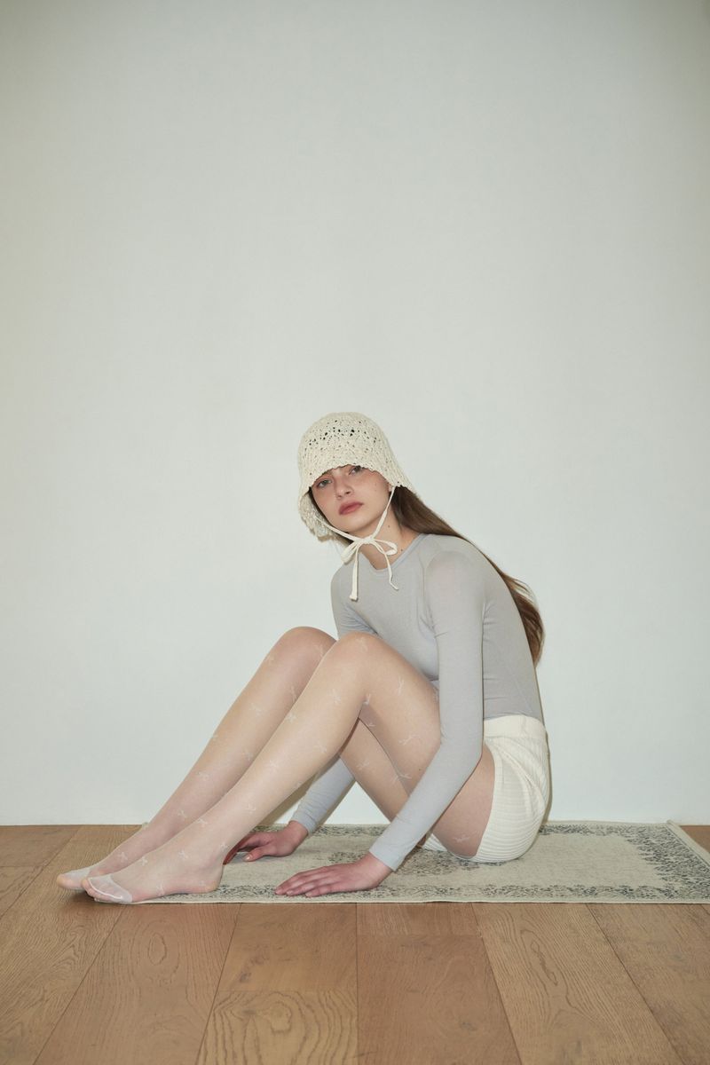 IDA bucket hat_ivory