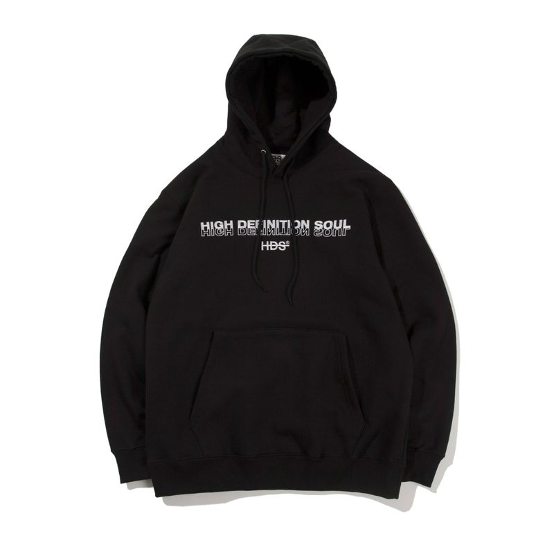 DF LOGO HOODIE - BLACK
