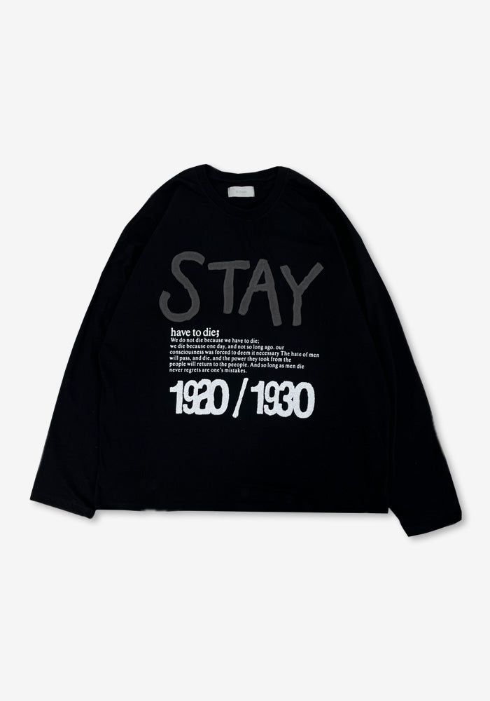 SG STAY Printing Long Sleeves