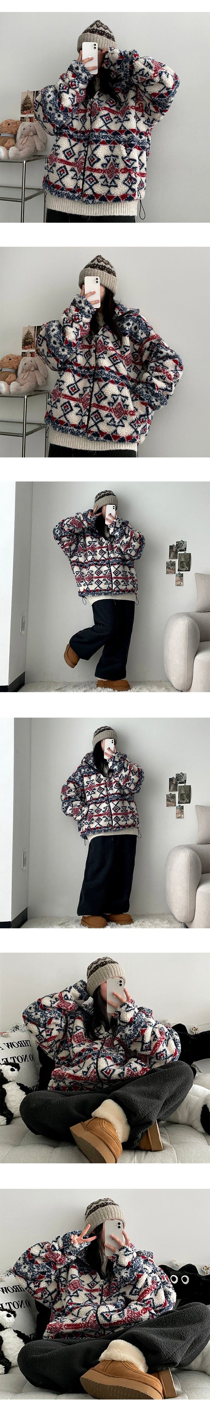 Eid Nordic beanie hat
