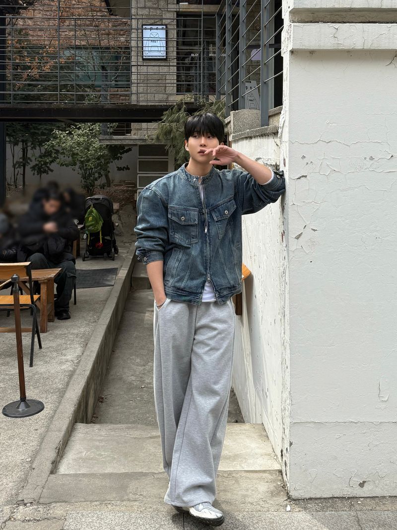Luen incised balloon pants