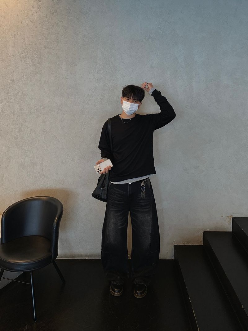 Archive Curved Denim Pants 2C