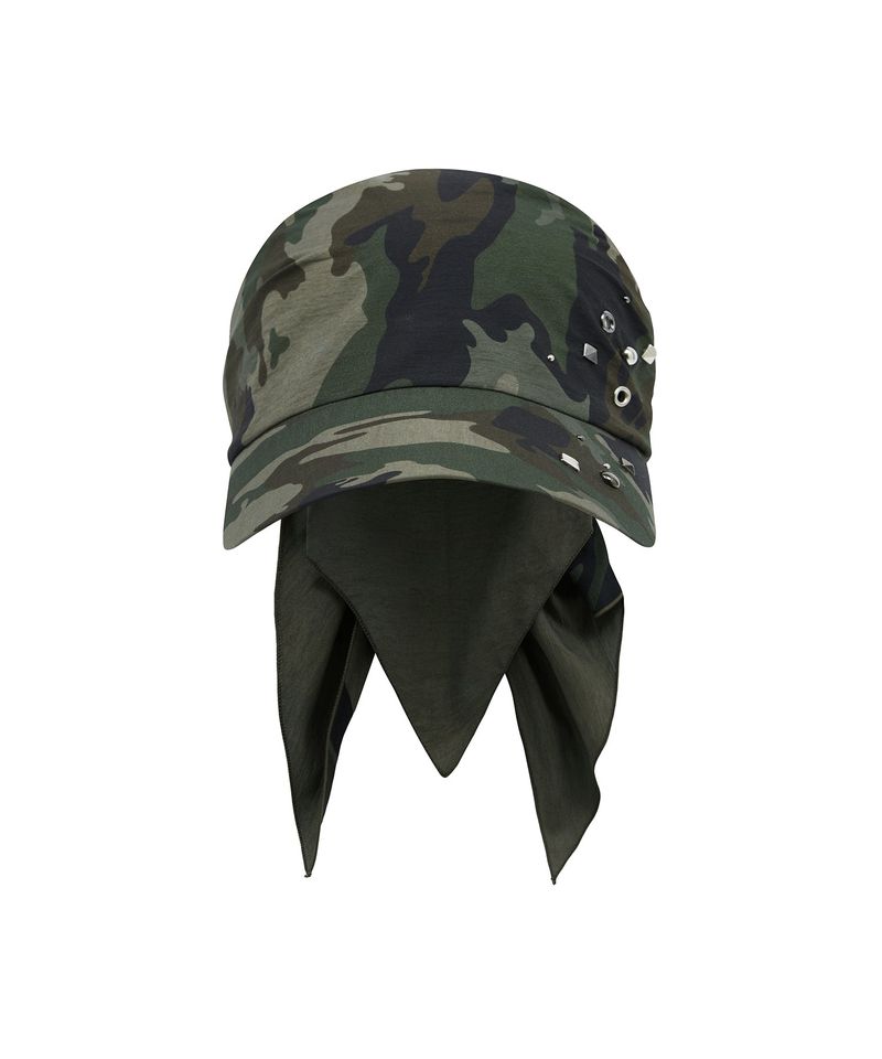 camo bandana cap (khaki)