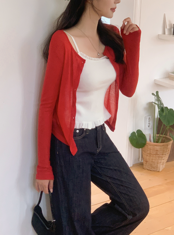 AT Summer Daily Round Cardigan (5color)
