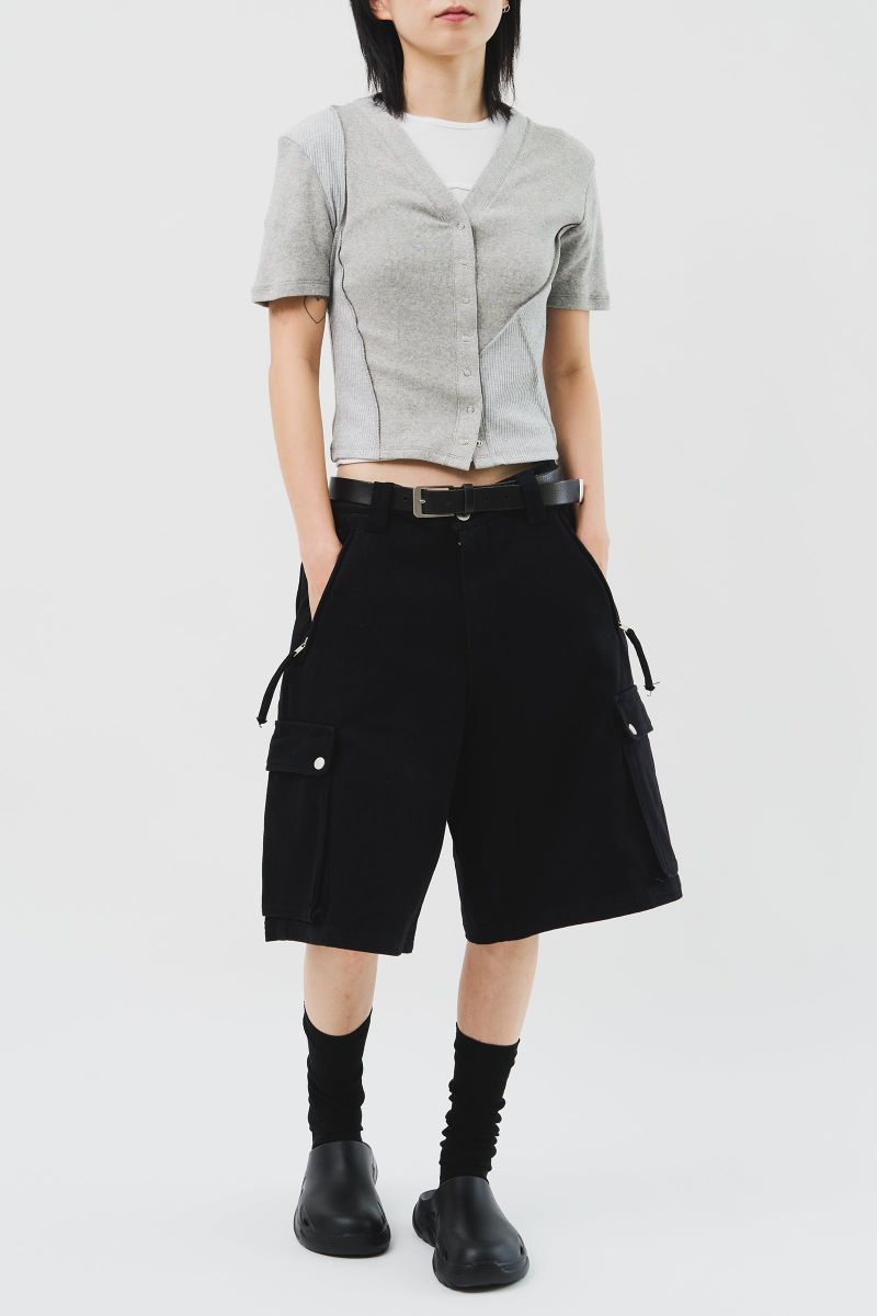Tyla Cargo Bermuda Shorts (3color)