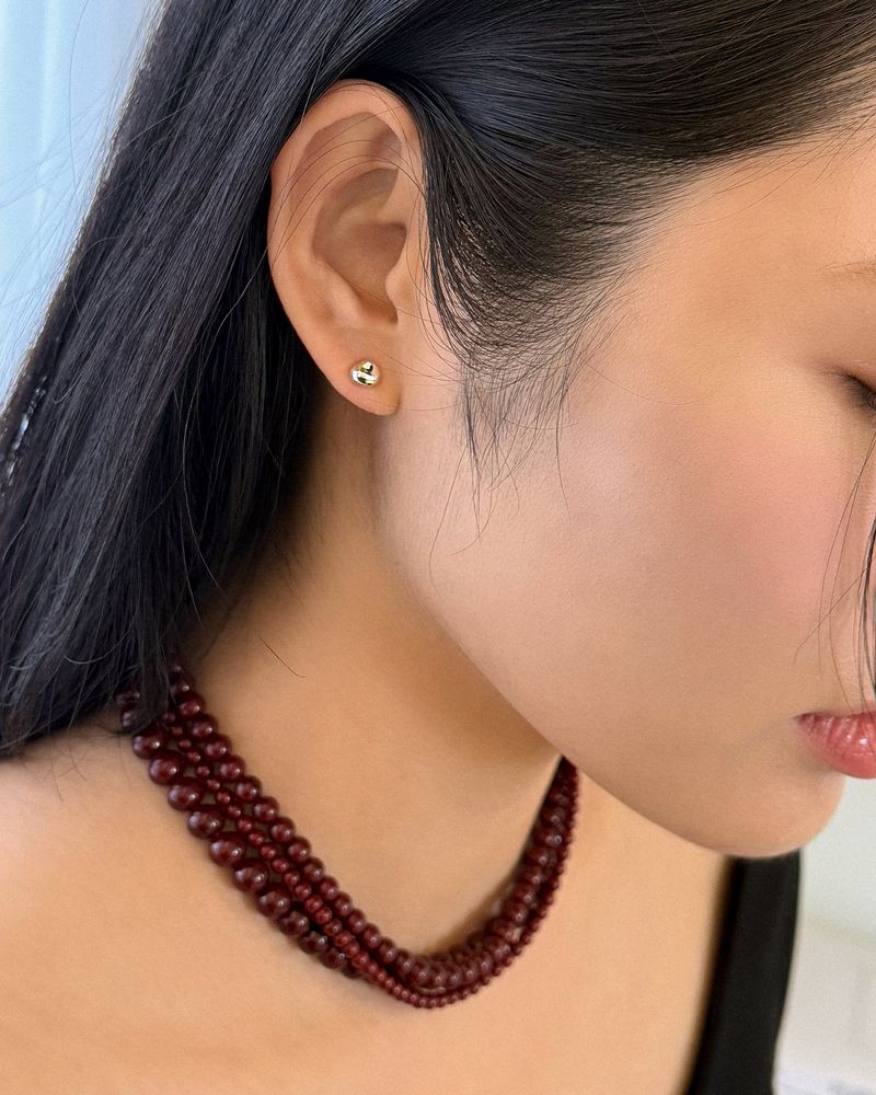 Kisses earring (silver)