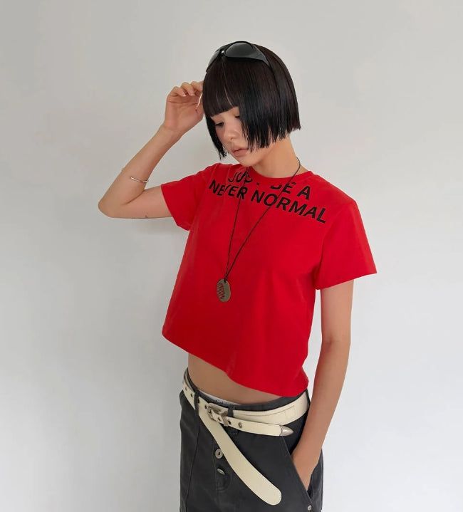 NORMAL LETTERING TEE