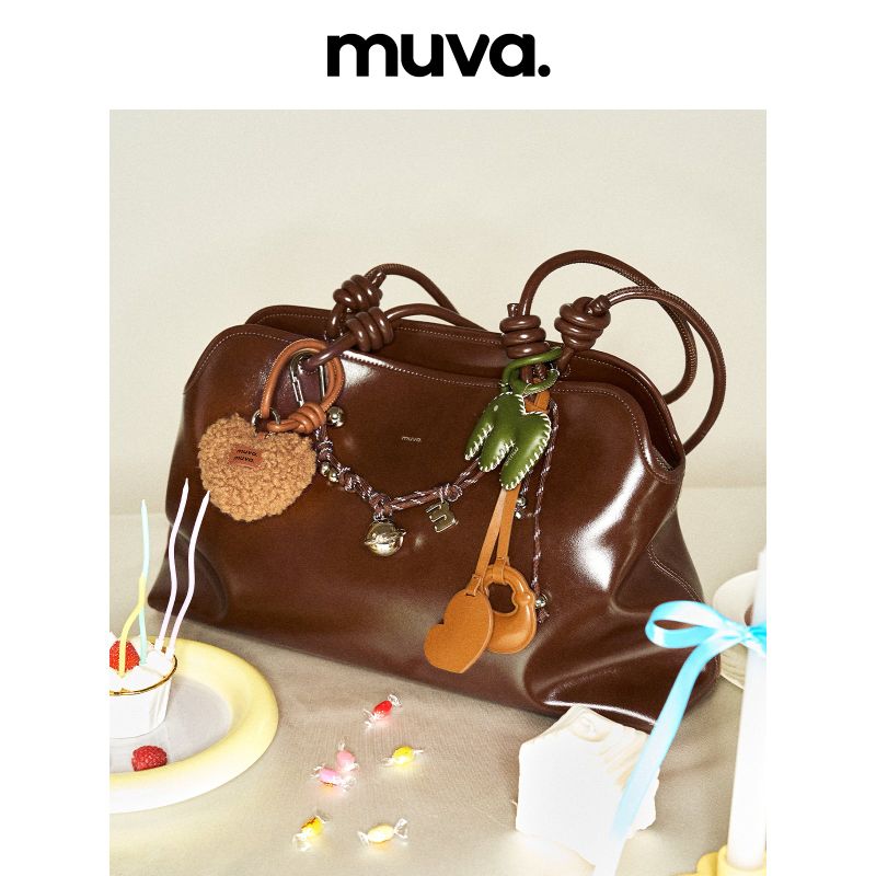 muva.（ムーヴァ）の「muva.ラージキャパシティ ノット アンダーアームバッグ オータム ウィンター ショルダートート（バッグ）」