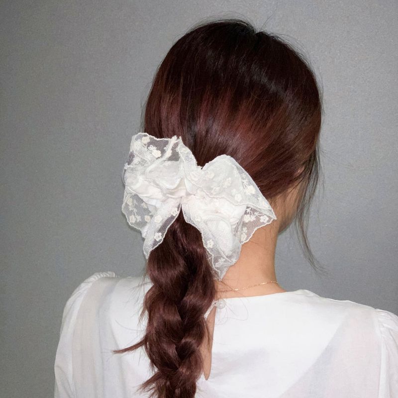 Double Lace Scrunchies