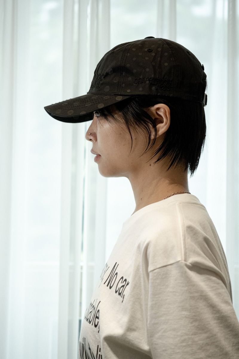LOSER CORE DOT MIX BALL CAP (BLACK)