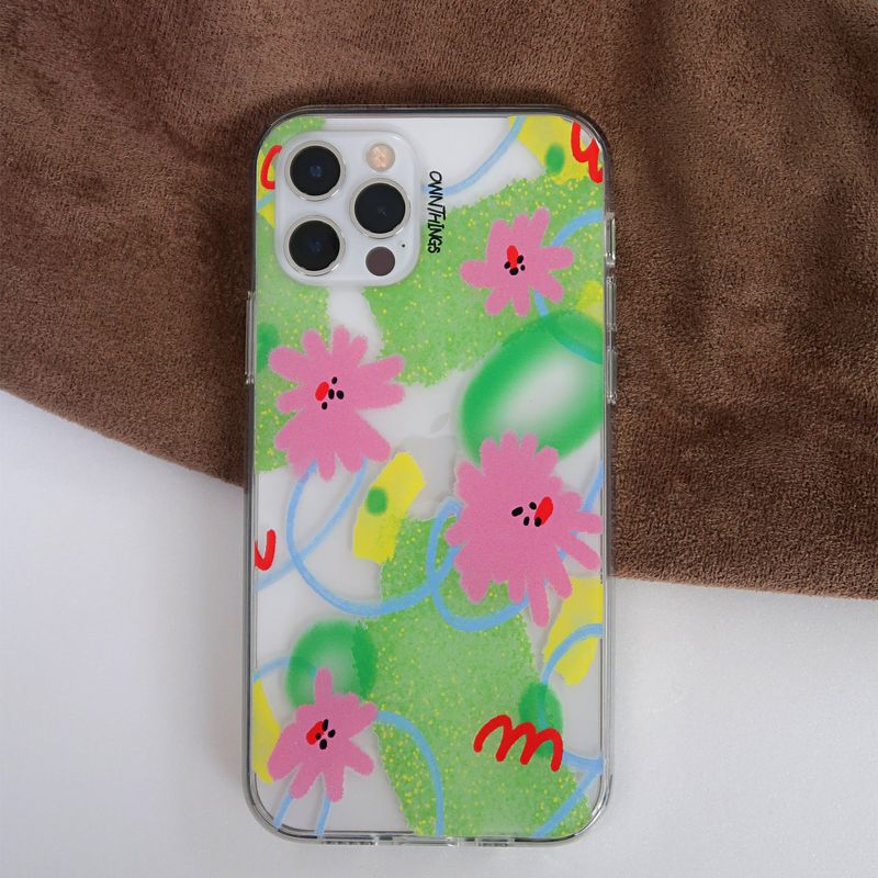 [MADE] Dandelion phone case (jelly hard)