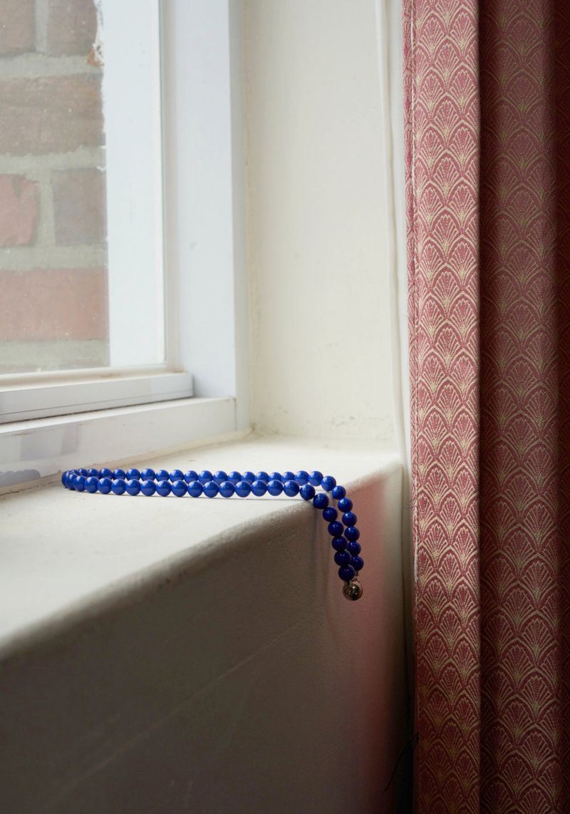 cobalt blue necklace