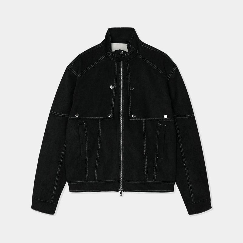 OWN Boyan Suede Neck Collar Jacket (3 colors)