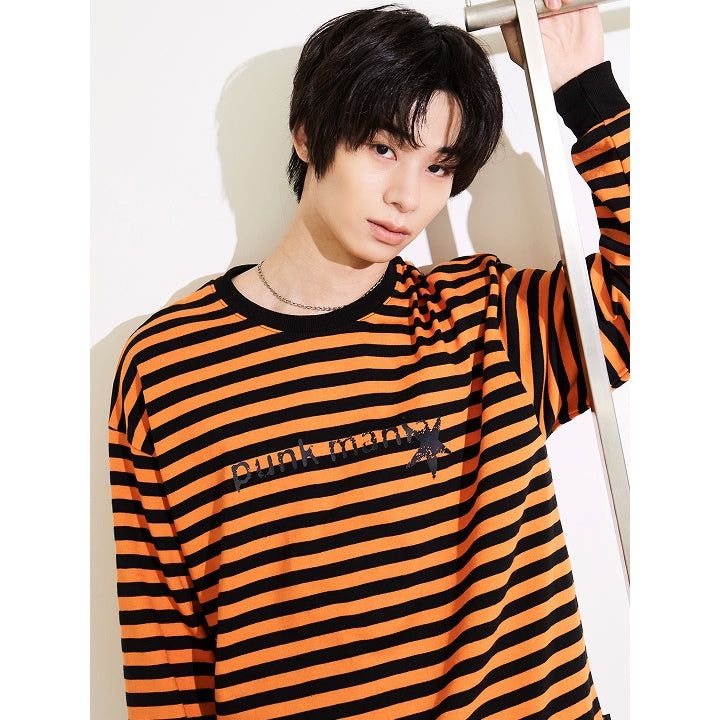 PUNK MANIA Middle Stripe Long sleeves (SSLSTD-0240)