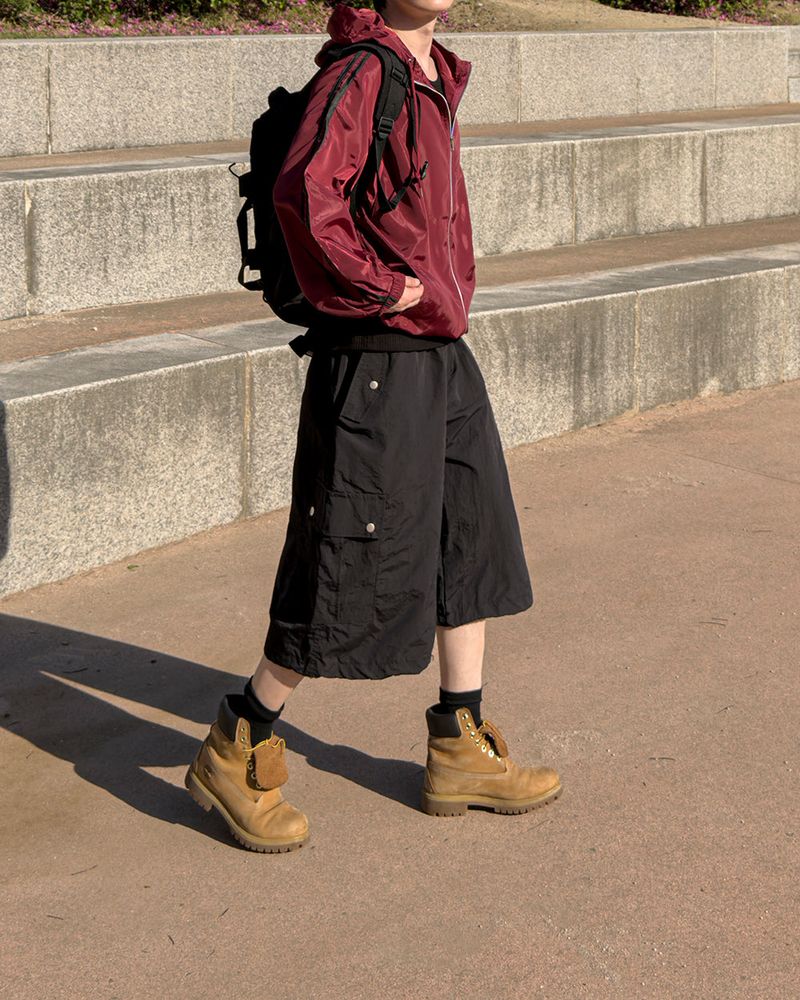 Dian Lightweight Hood Track Windbreaker
