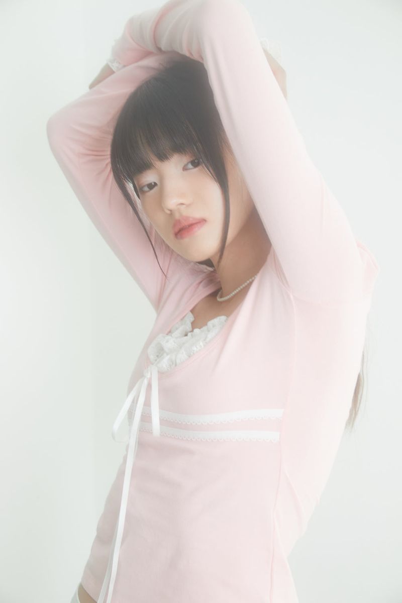 ZIZEMUSEUM（ジゼミュージアム）の「LACE RIBBON TOP (BABY PINK)（Tops）」