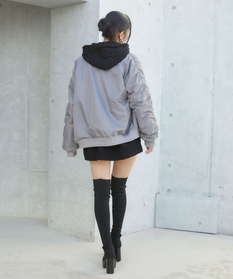 リバーシブルMA-1