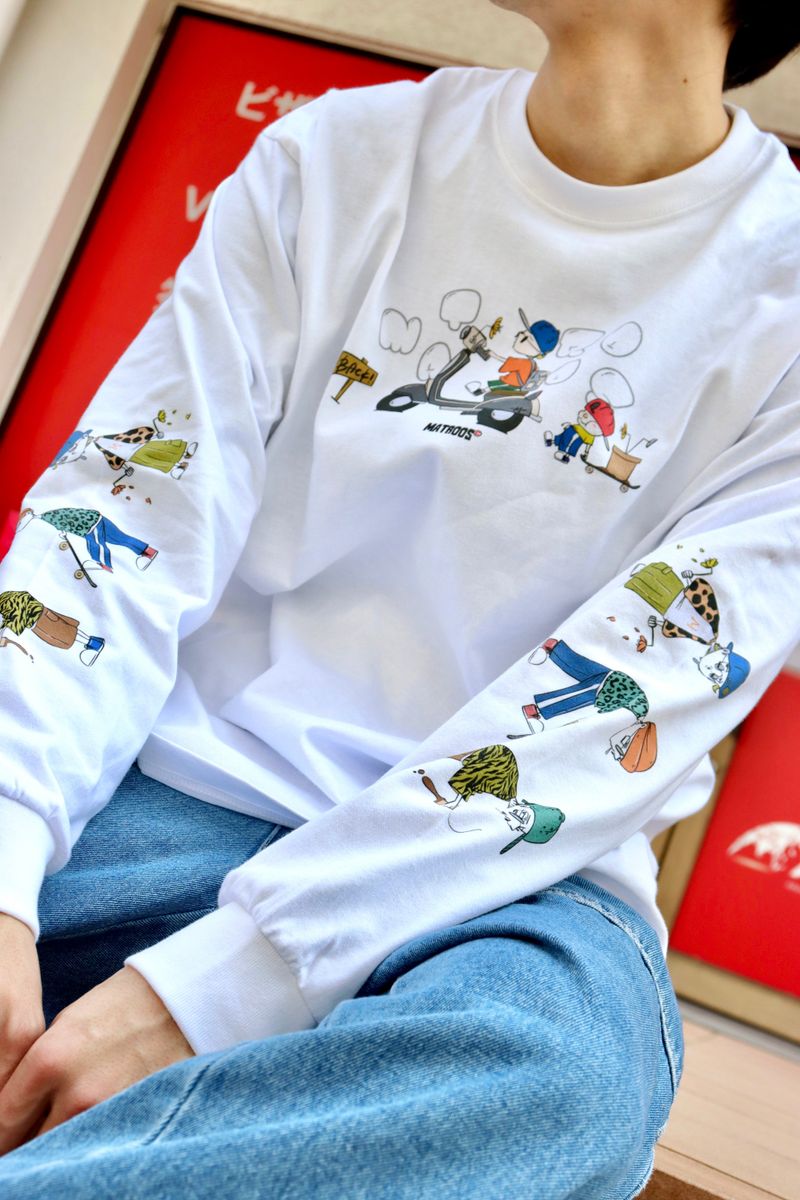 Matroos（マドラス）の「Matroos mix3 L/S TEE（Tops）」