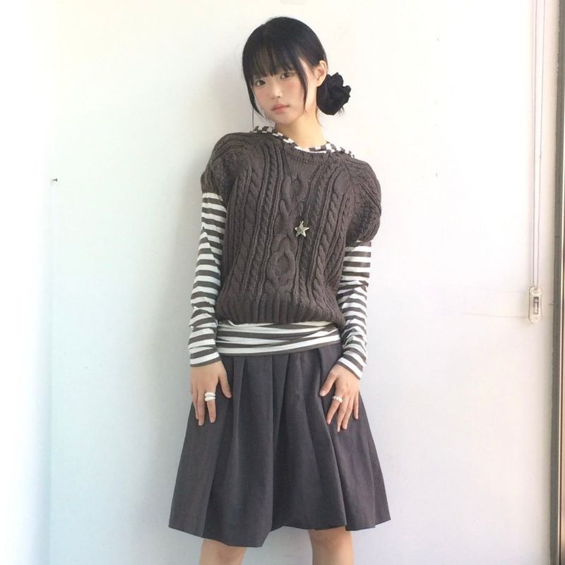 ner.ui.bin（ノエビン）の「Cotton Nut Half Knit（Tops）」