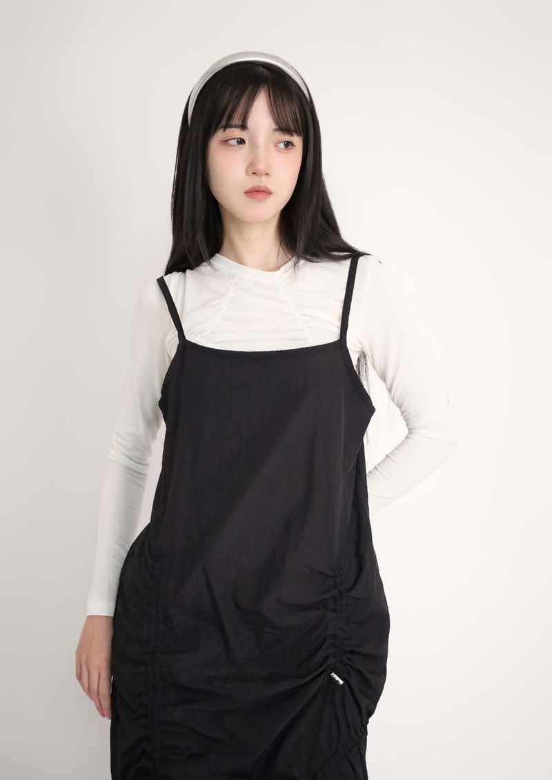 String Wrinkle Dress
