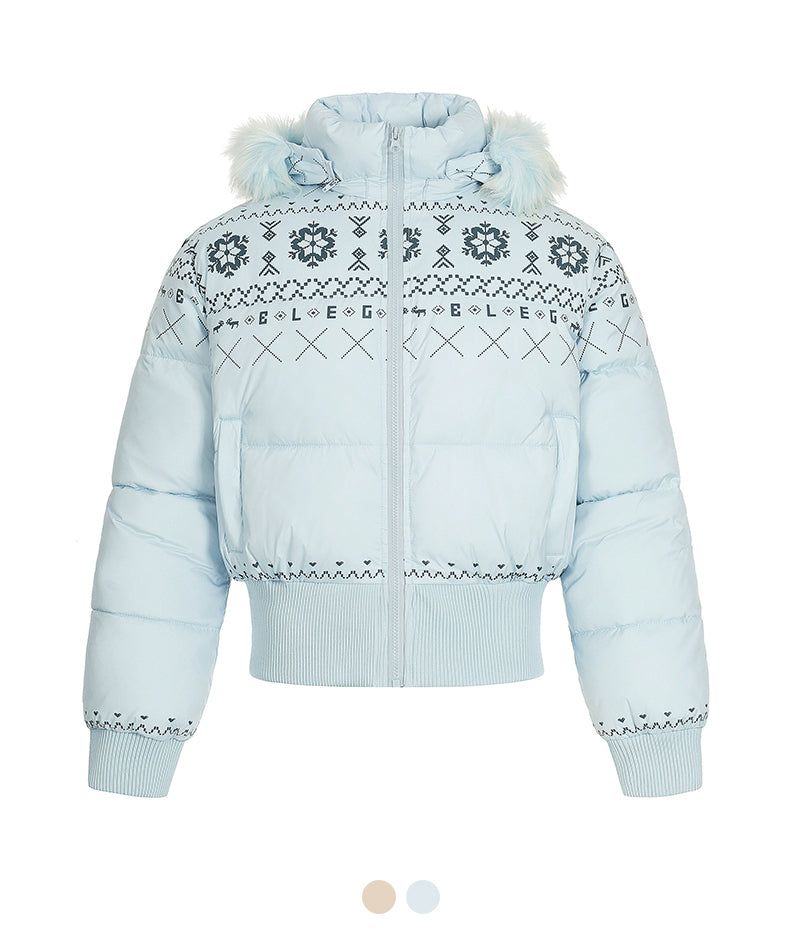 Cozy&Kitsch(コージーアンドキッチ)の「Nordic Snow Cute Padded Jumper(Jackets/Outerwear)」