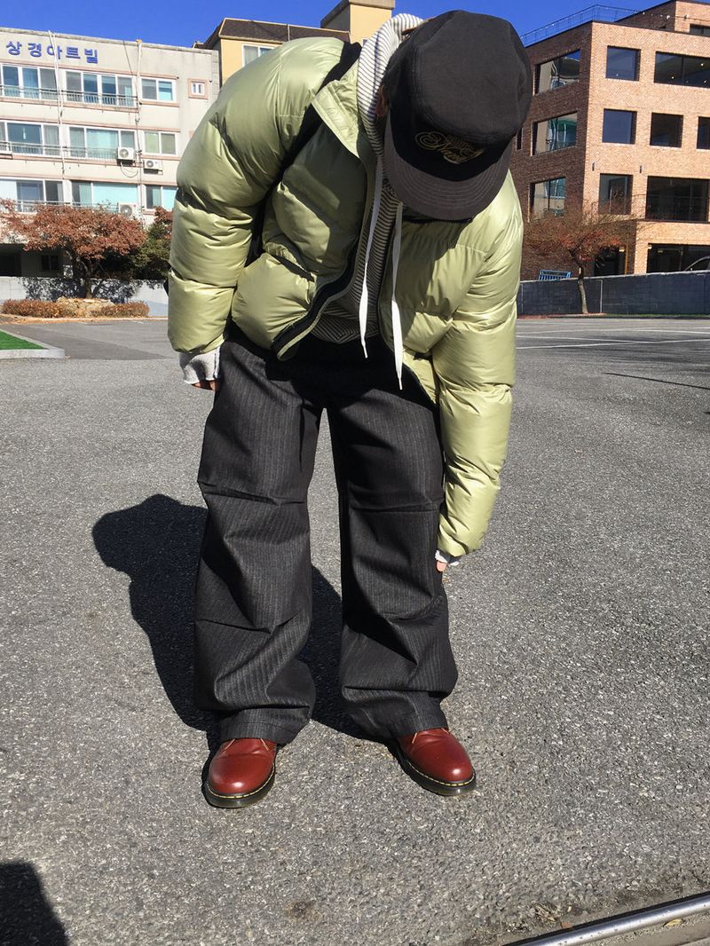 No.1524 herringbone snap PT (3color)