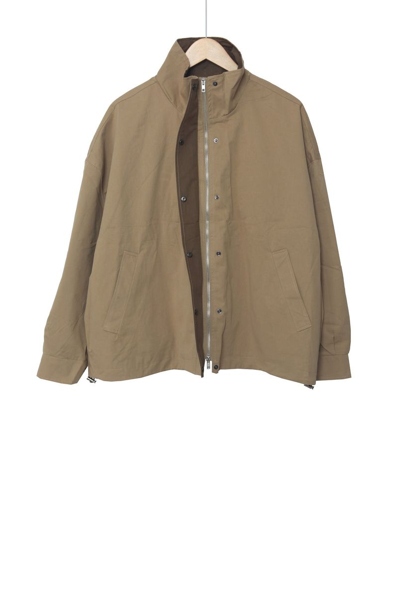 Porter color high neck jacket