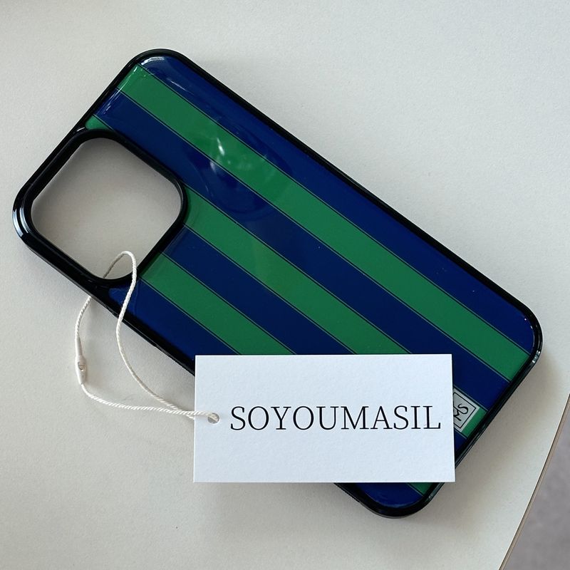 green blue epoxy bumper case