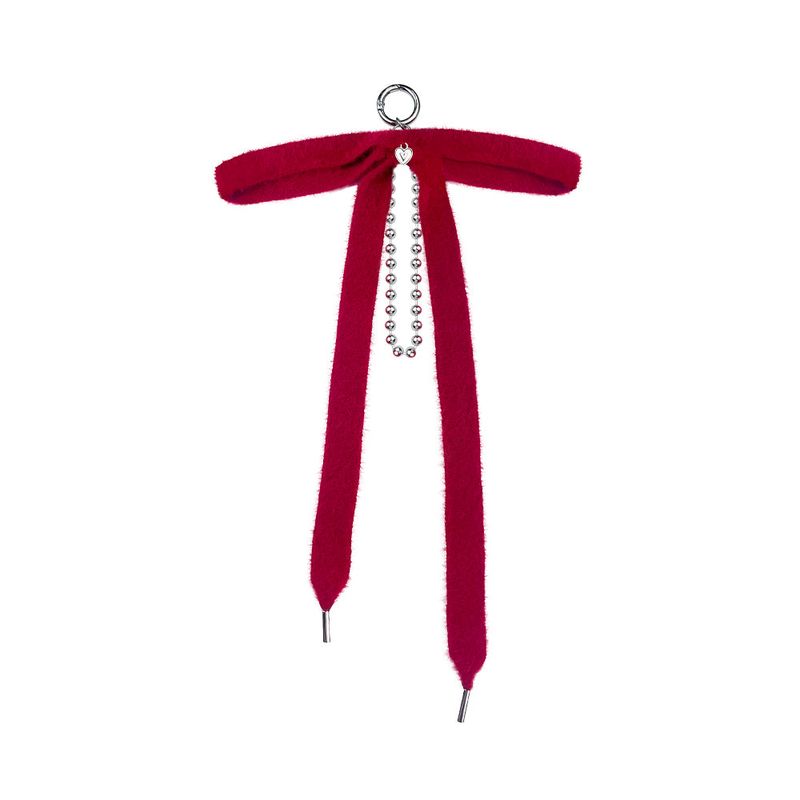 Angora Drop Ribbon Keyring