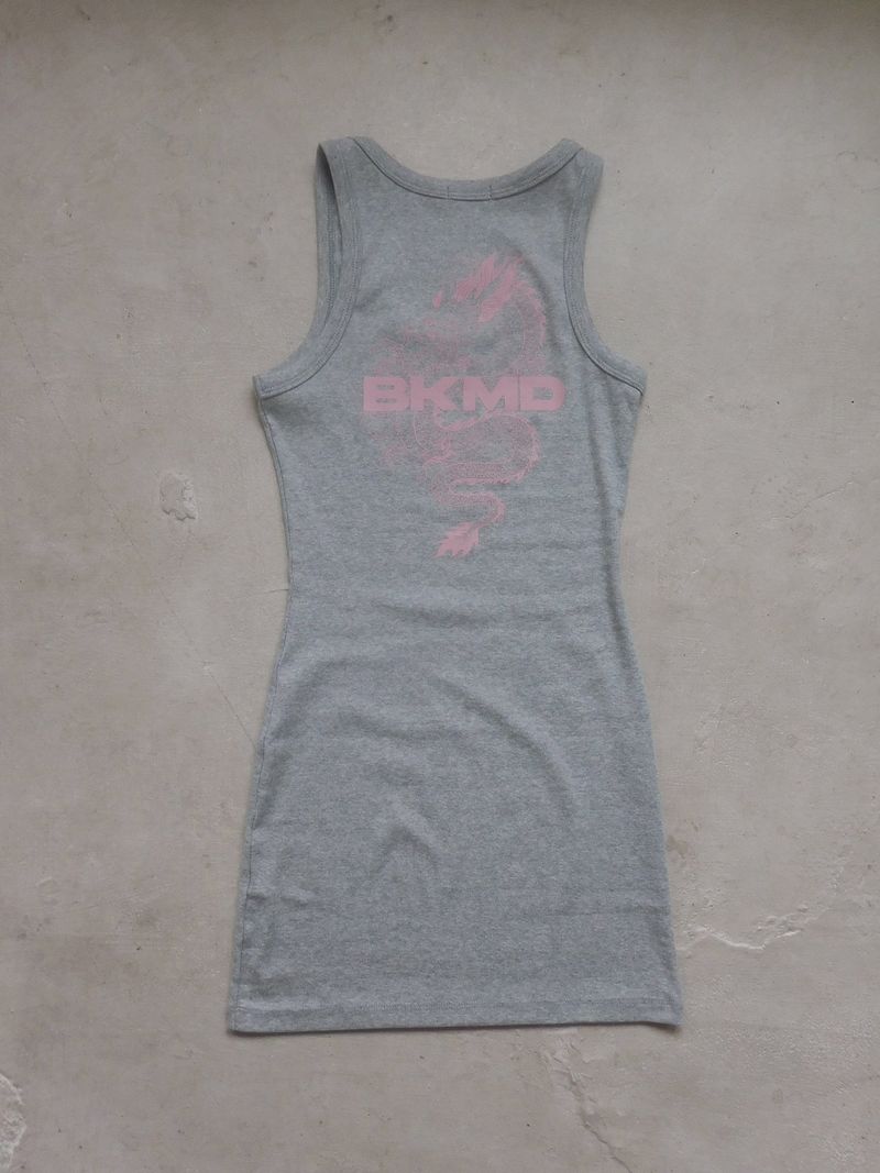 Dragon Mini Dress (Grey)