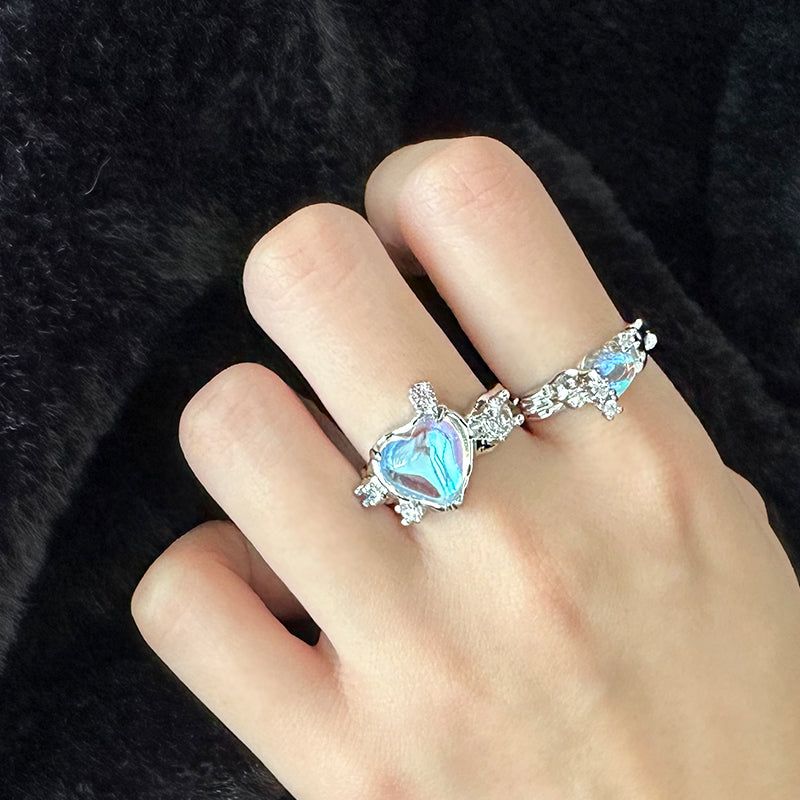 Daily Heart gemstone Ring
