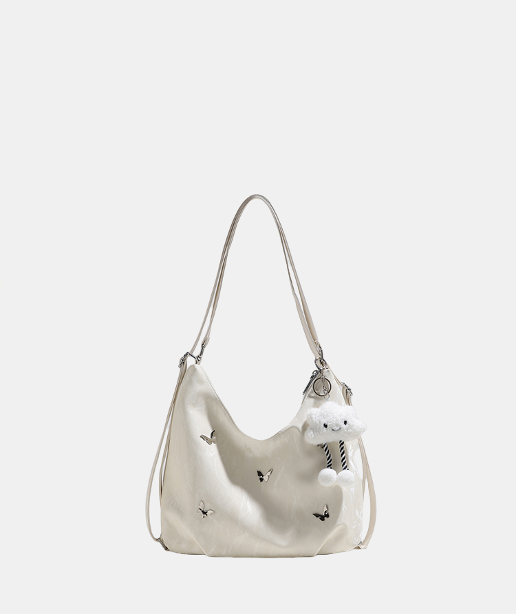 Cloud Doll Keyring Included Buttefly Plated Ribbon Balletcore bag