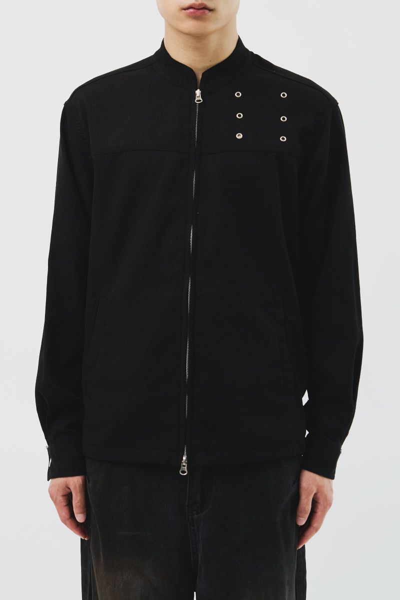 Non Collar Linen Jacket (2color)