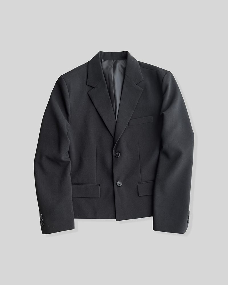 LUMI Oversized Crop Blazer