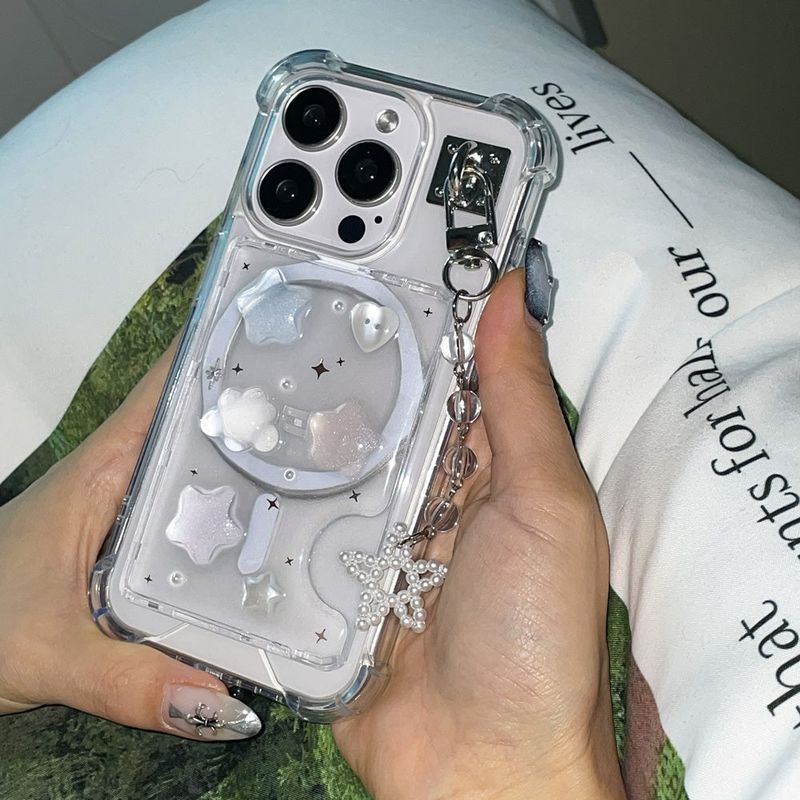Ellebelle market（エルベルマーケット）の「[made]rainbow star magsafe card wallet（Smartphone Accessories）」