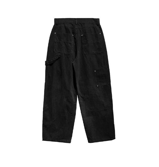 Lighton Washed Double Knee Pants