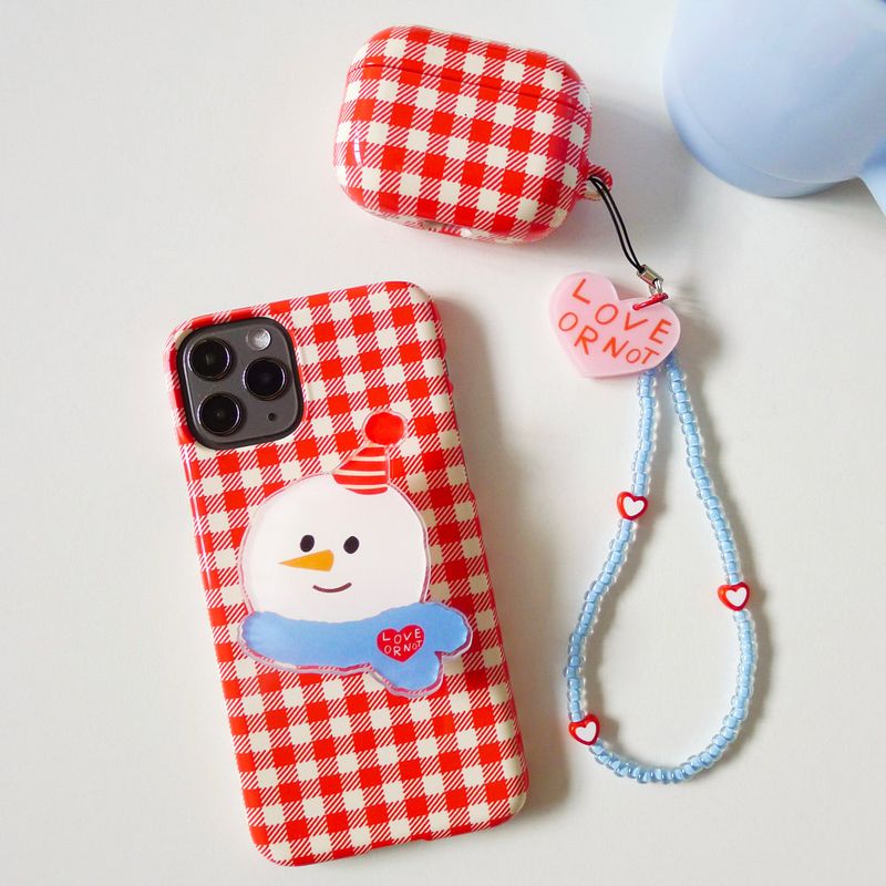 [MADE]Pink Love-Sky Bead Strap