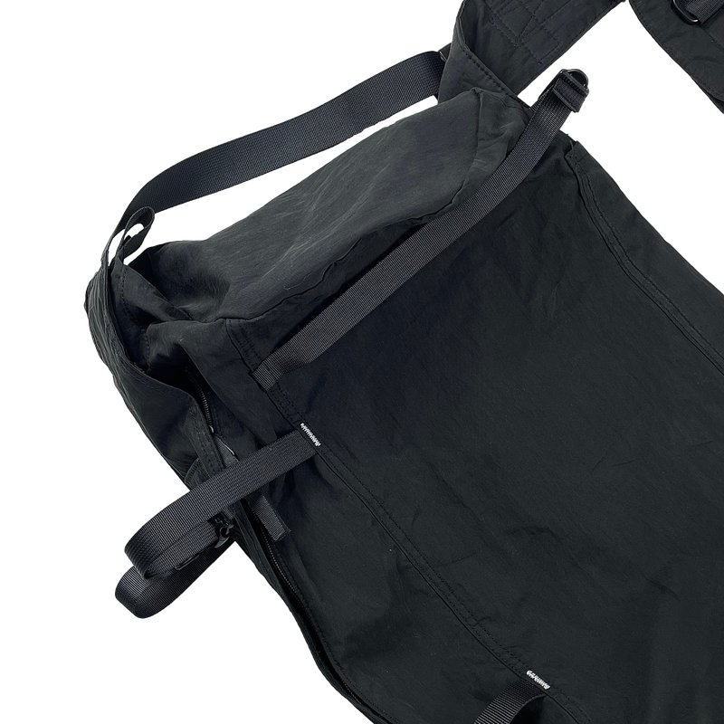 Velcro over sling-bag