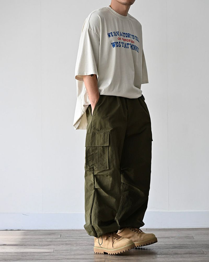 DRW D-RING WIDE CARGO PANTS