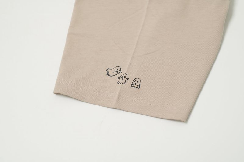 ドゥードゥルTシャツ - BEIGE