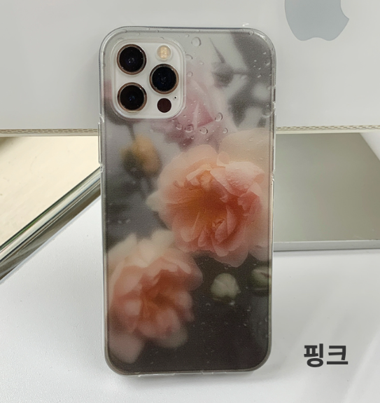 Rain Flower pink Phone Case