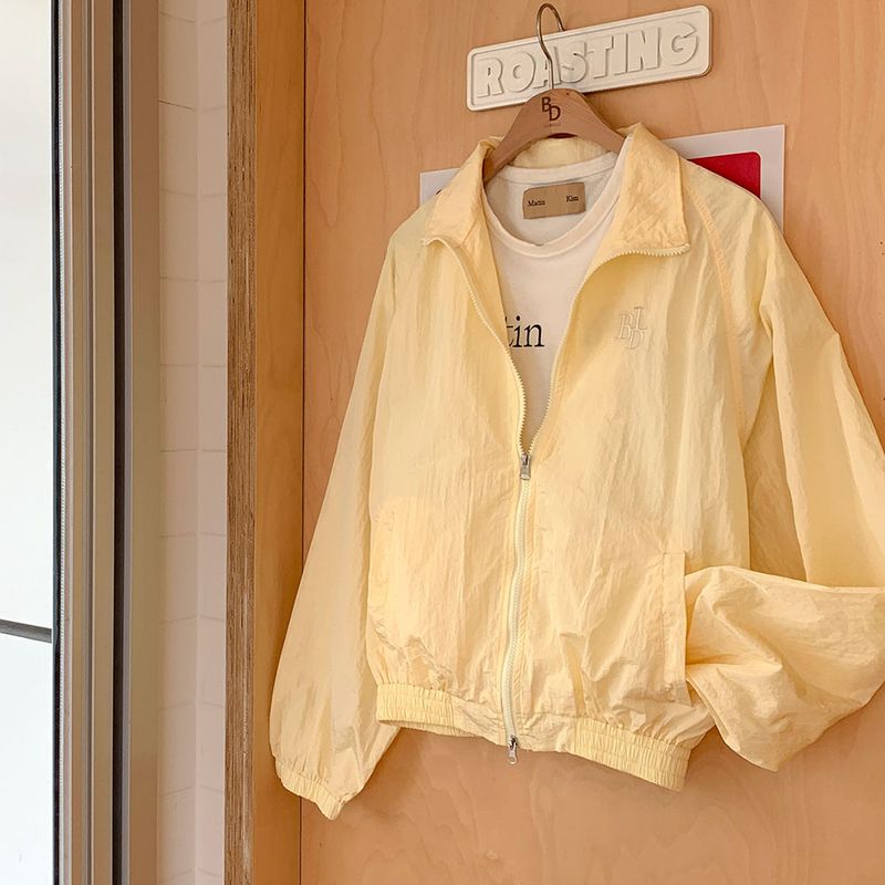 [Bellide made] Two-Way Anorak Windbreaker