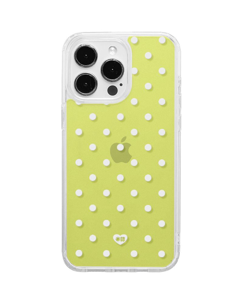 SOLARBEEAM(ソーラービーム)の「DOT JELLY Gel Hard Slim Phone Case - Lemon Yellow(Smartphone Accessories)」