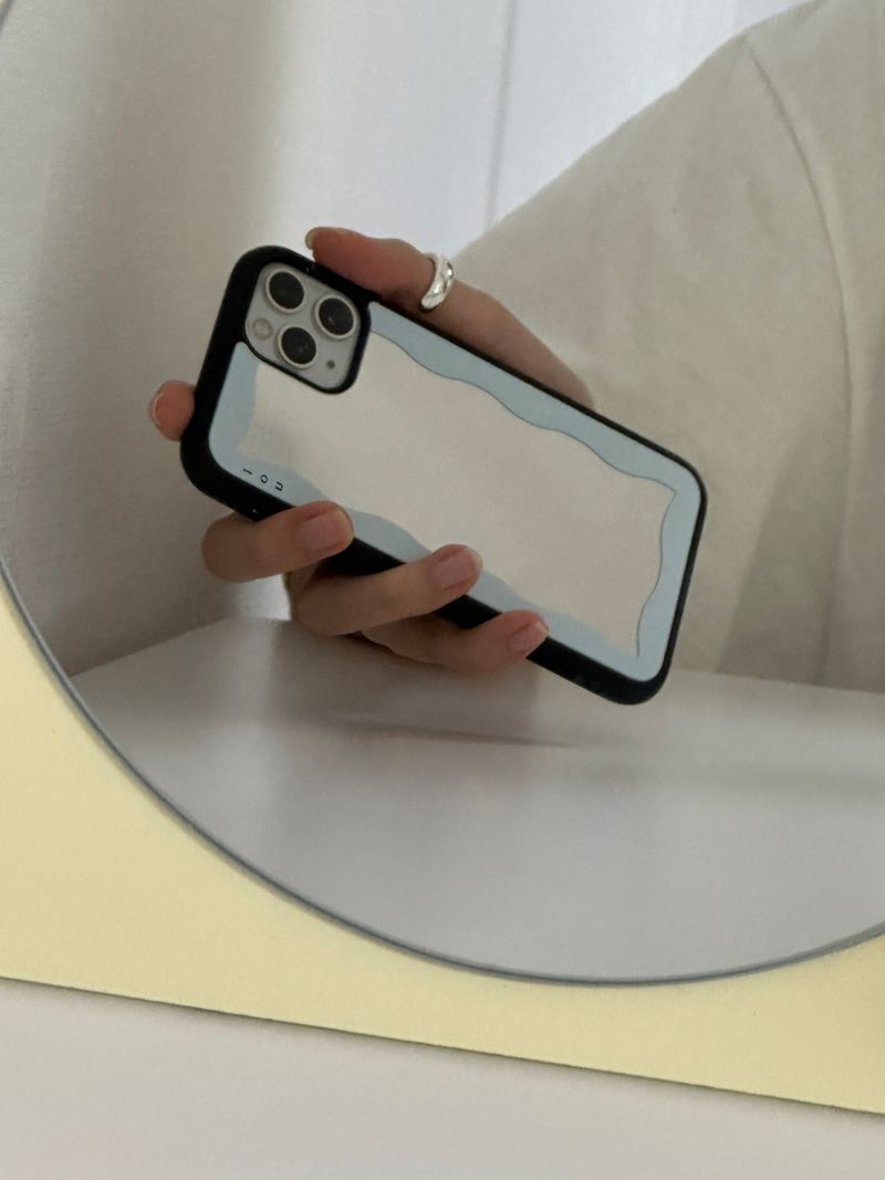 mirror blue case