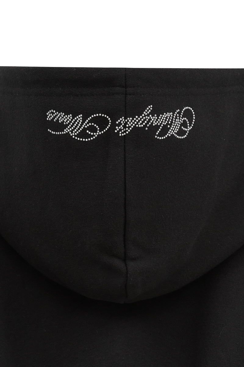 bt hood zip up (black)