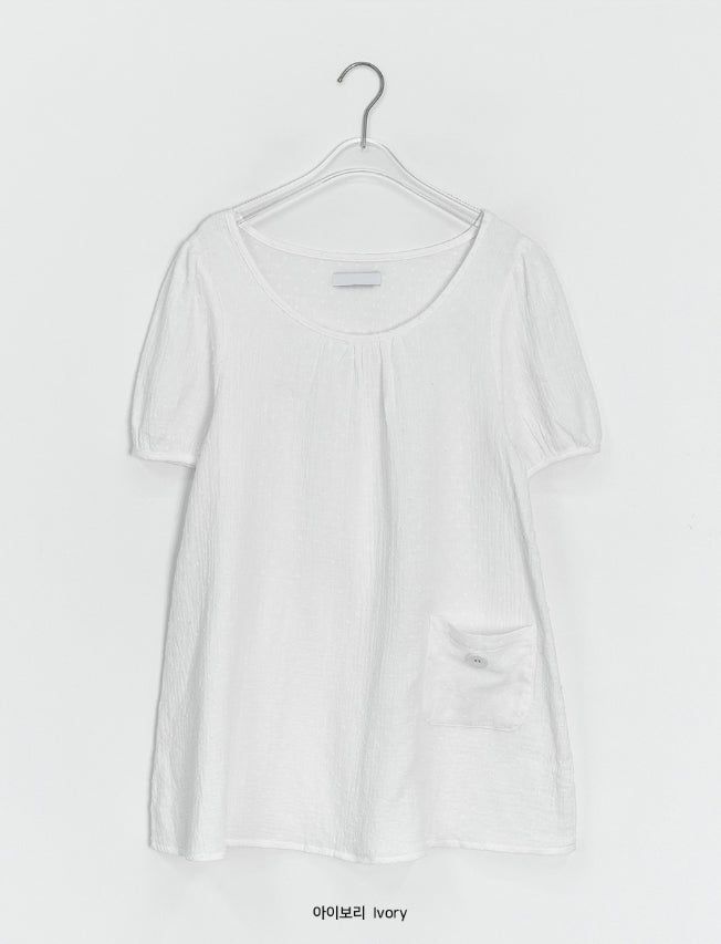 Etnu Embo Pocket Short Sleeve One Piece
