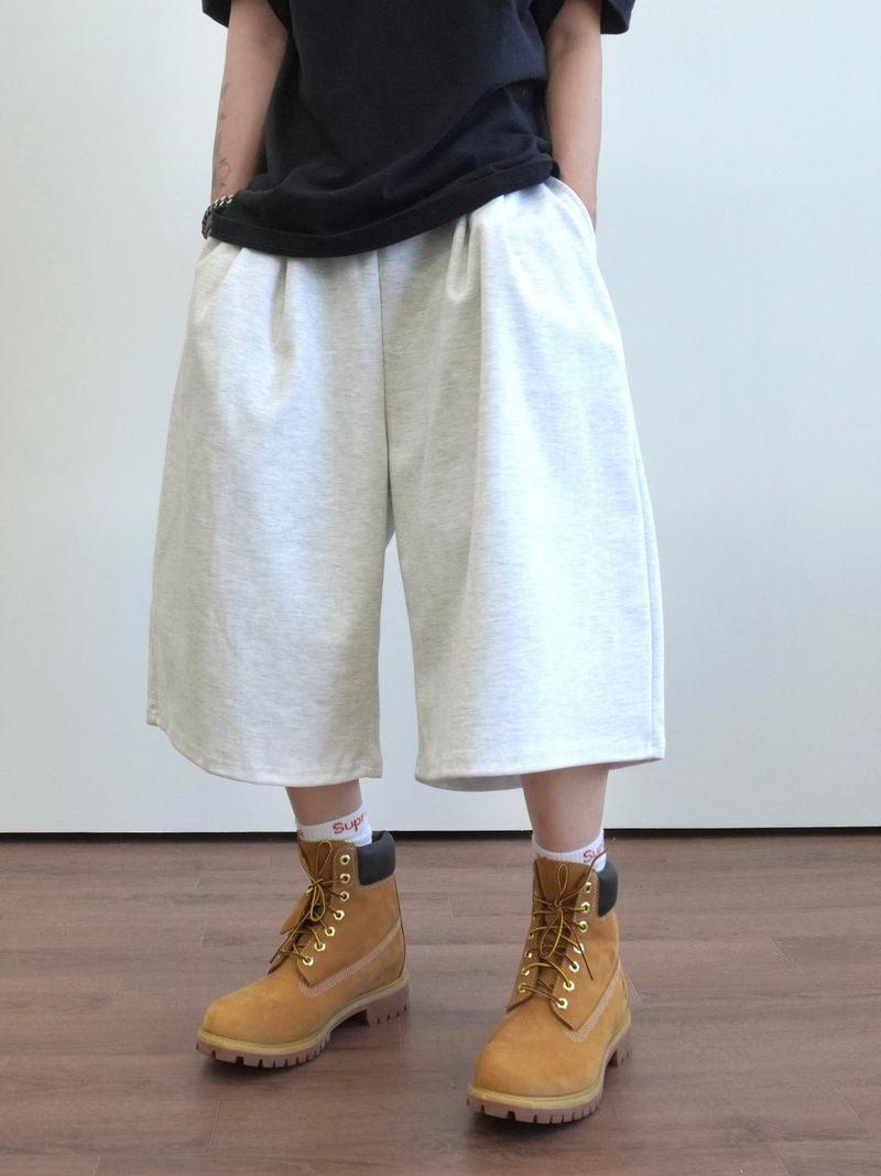 Double Cream 7-quarter Bermuda Pants 5C