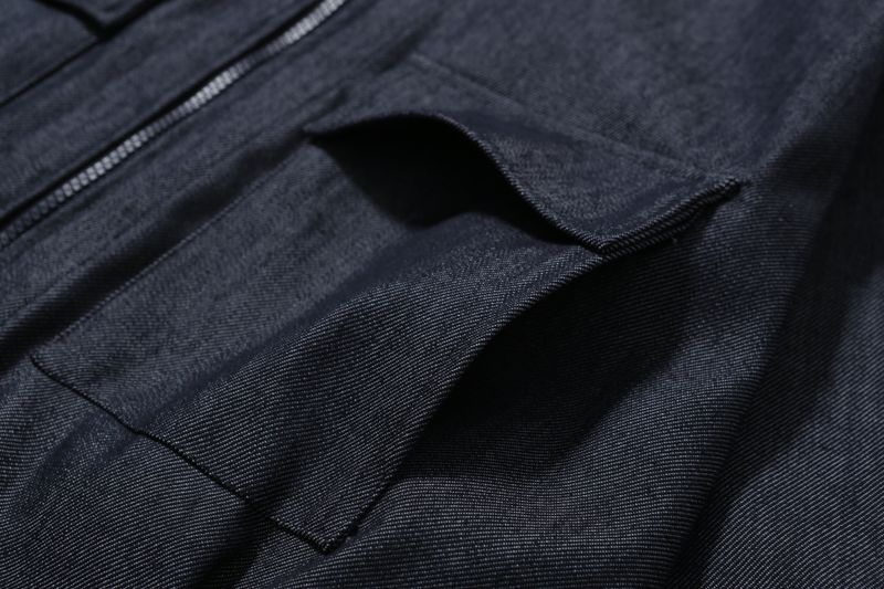 Mei Cropped Denim Jacket (2color)