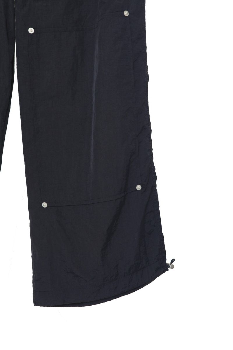 nylon ribat zipper pants