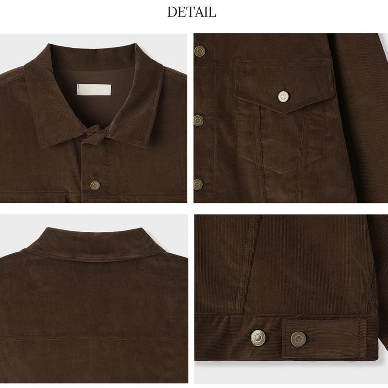 MODERN CORDUROY TRUCKER JACKET